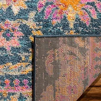Madison Transitional Floral 2'-3" X 8' Area Rug