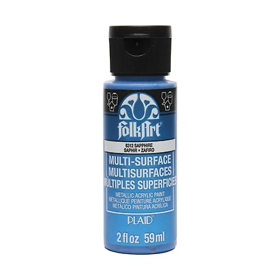 FolkArt® Multi-Surface Metallic Acrylic Paint
