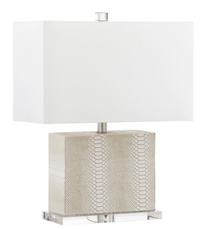 Delia Table Lamp in Creme