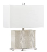 Delia Table Lamp in Creme