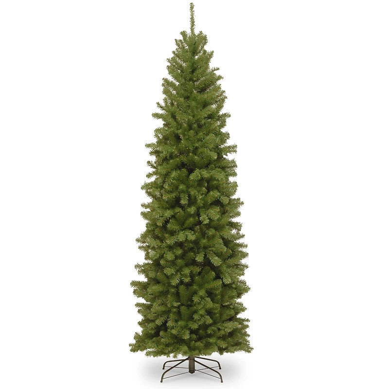 9ft. Unlit North Valley™ Spruce Pencil Slim Artificial Christmas Tree