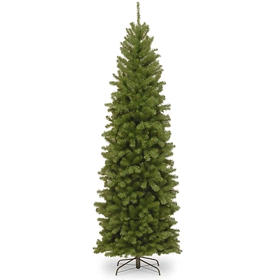 9ft. Unlit North Valley™ Spruce Pencil Slim Artificial Christmas Tree