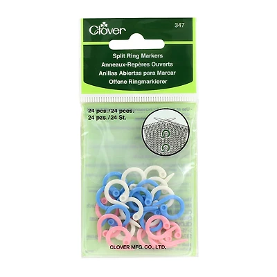 Clover Split Ring Markers
