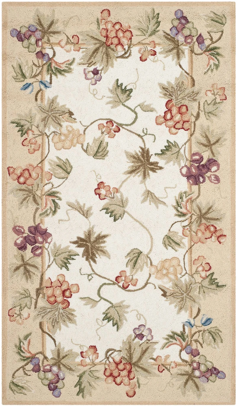 Chelsea Scolling Vines 2'-6" X 6' Area Rug