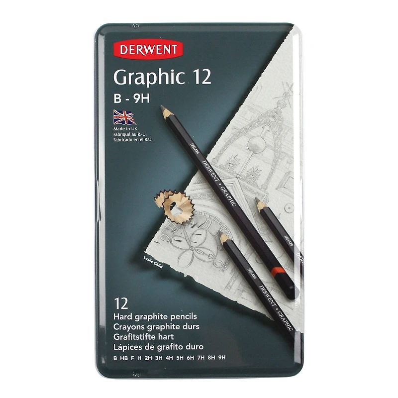 Derwent® Graphic 12 Technical Pencil Set