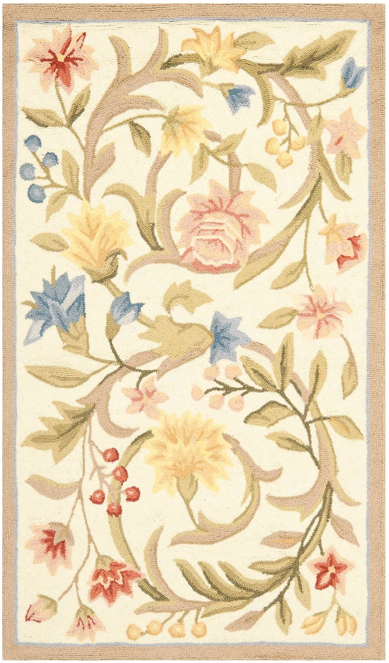 Chelsea Swirled Vine 2'-6" X 4' Accent Rug