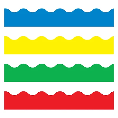 Terrific Trimmers® Primary Color Borders, 156ft.