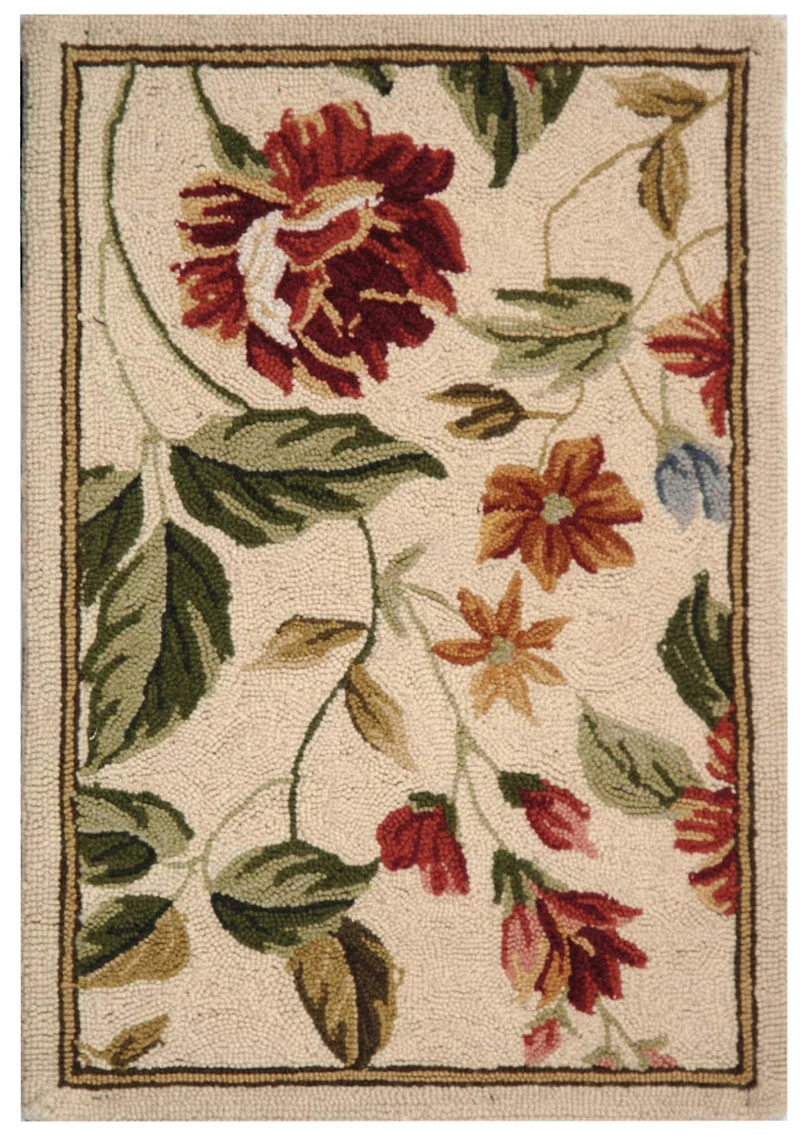Chelsea Leafed Floral 2'-6" X 4' Accent Rug