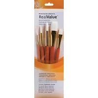 Princeton™ RealValue™ White Taklon Brush Set
