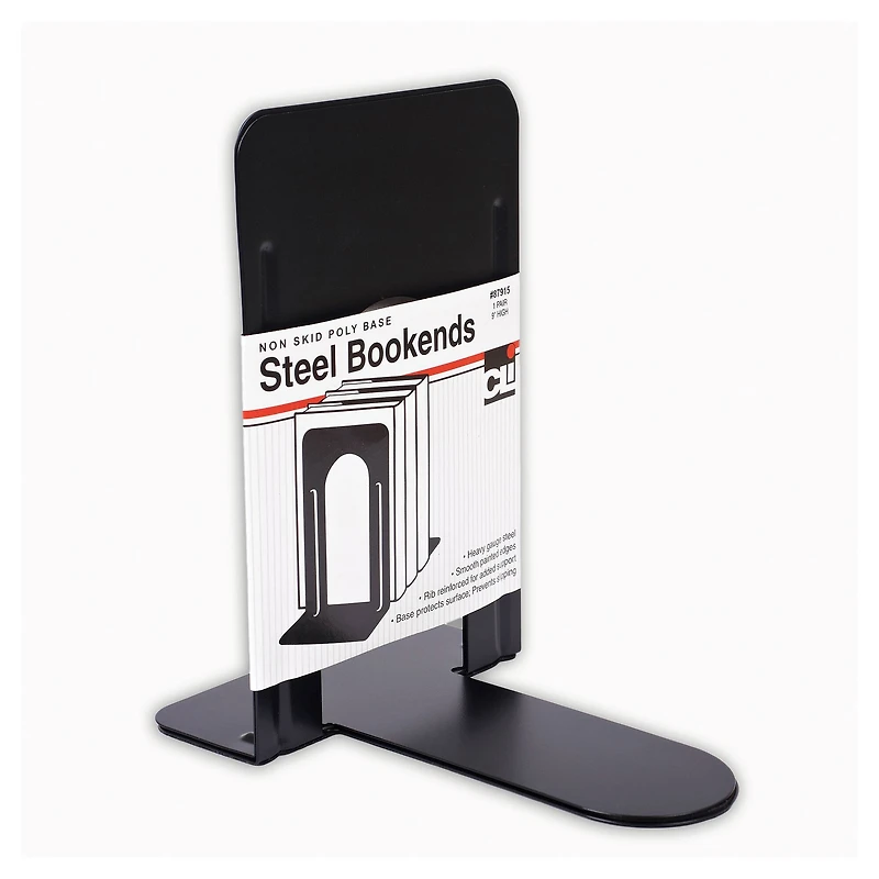 Black Bookends, 3 Sets of 2
