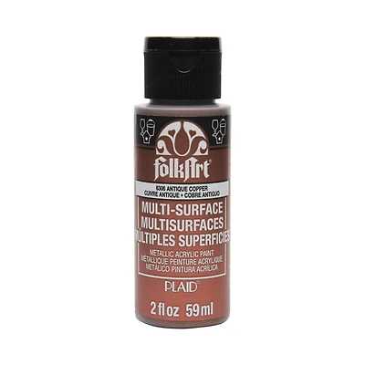 FolkArt® Multi-Surface Metallic Acrylic Paint