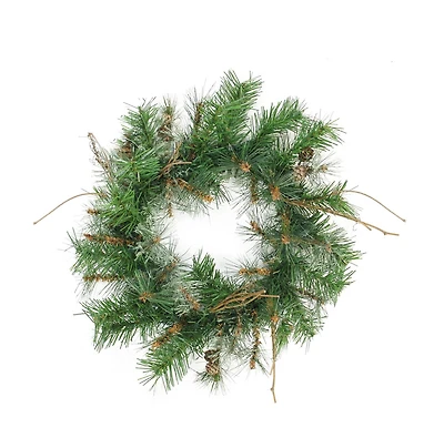 16" Country Mixed Pine Artificial Wreath