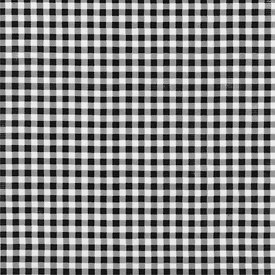 Black 1/4" Gingham Oilcloth
