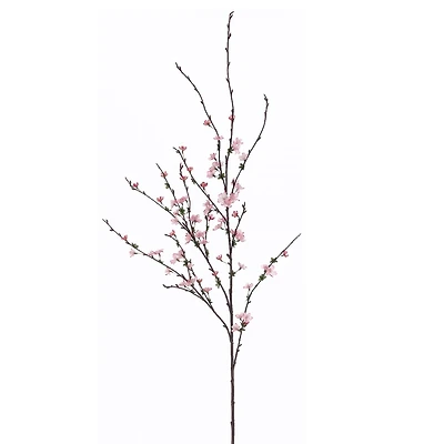 Soft Pink Cherry Blossom Spray Stem