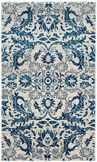 Evoke Floral Damask 3' X 5' Area Rug