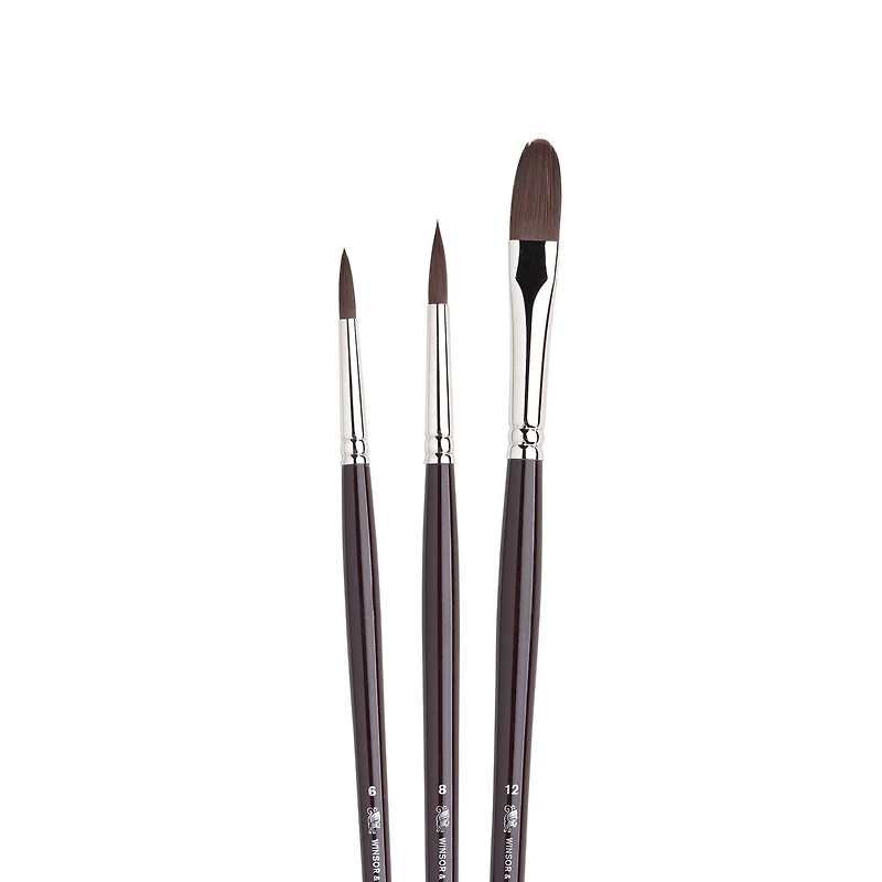 Winsor & Newton® Galeria® Long Handle Brush 3 Pack