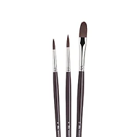 Winsor & Newton® Galeria® Long Handle Brush 3 Pack