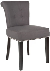 Sinclair Ring Chair Set of 2 in Gray