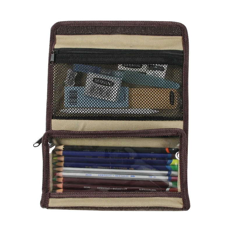 Derwent® Artpack Canvas Pencil Case