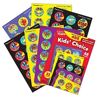 Trend Enterprises® 1” Round Kids' Choice Stinky Stickers®, 480 Pack