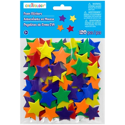 12 Packs: 120 ct. (1,440 total) Star Foam Stickers by Creatology™