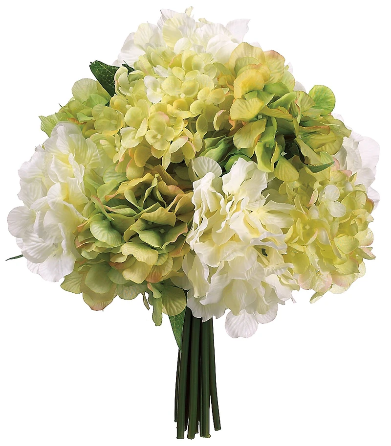 Cream & Green Hydrangea Bouquet