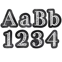 Creative Teaching Press® Chalk It Up! Chalkboard 4" Designer Letters