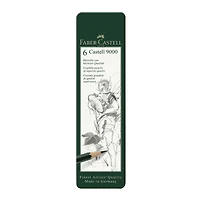 Faber-Castell® 9000 Graphite 6 Pencil Tin Set