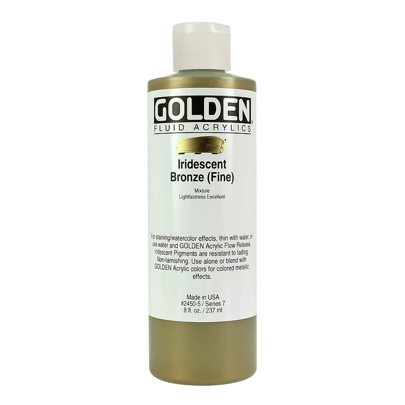 Golden® Iridescent Fluid Acrylics 8oz