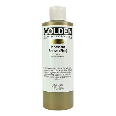 Golden® Iridescent Fluid Acrylics 8oz