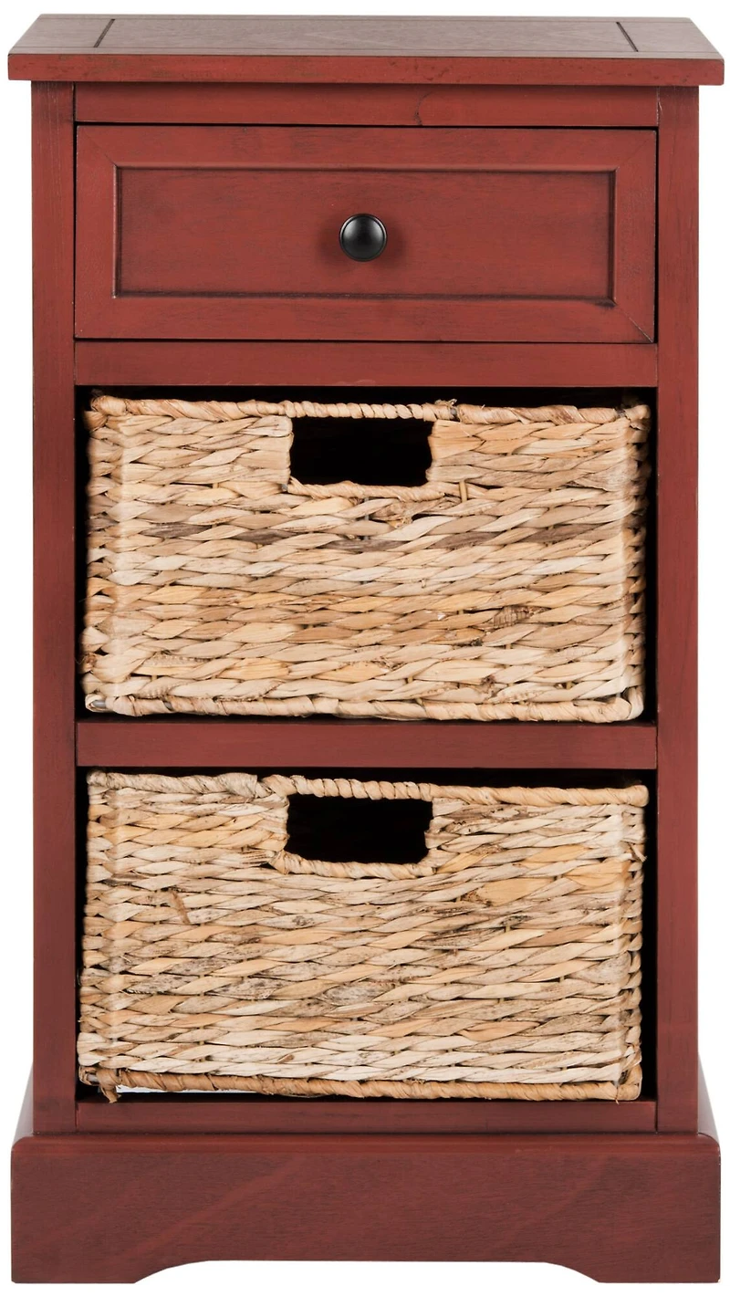 Carrie Side Table in Red