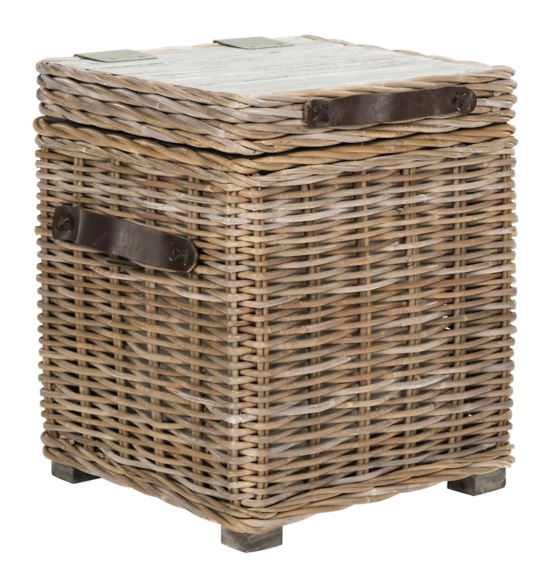 19.5" Merlie Trunk in White