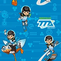 Disney® Miles Power Blue Quilting Cotton Fabric