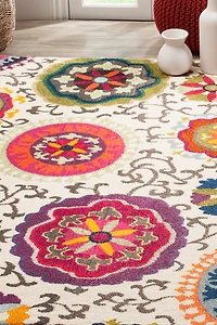 Monaco Floral Grove 4' X 5'-7" Area Rug