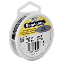 Beadalon® 0.46mm Bright 19 Strand Bead Stringing Wire