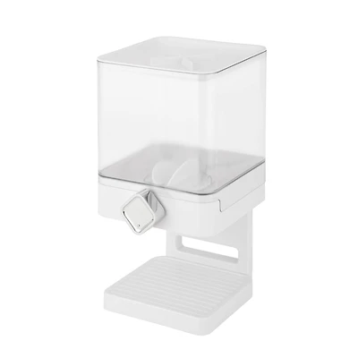 Honey Can Do White Compact Edition Single Dispenser
