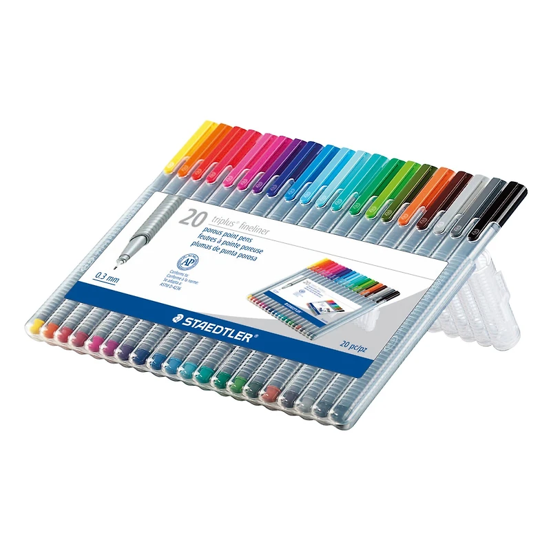 Staedtler® Triplus® Fineliners, 20 Count