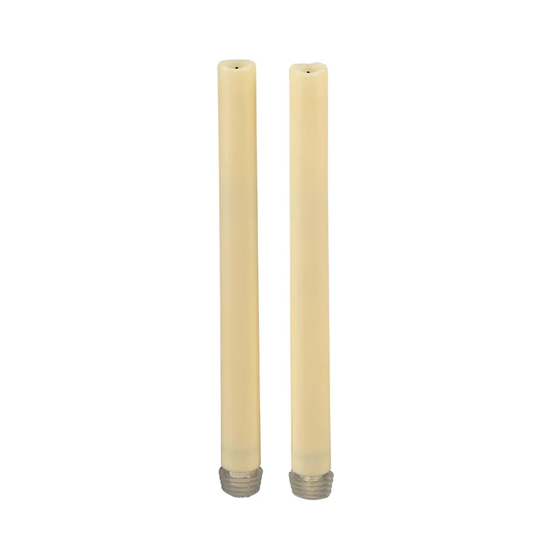 9" Cream Flameless LED Taper Candles, 2ct. by Ashland®