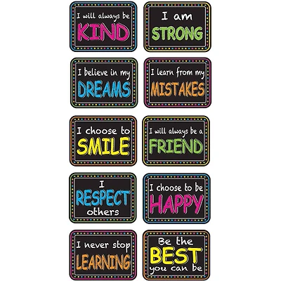 Ashley Productions Non-Magnetic Mini Whiteboard Erasers, Character Building