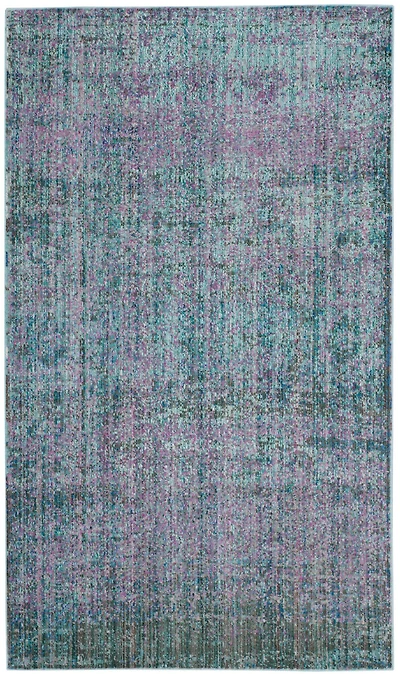 Valencia Modern Distressed 3' X 5' Area Rug