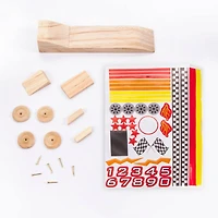 Wooden Race Car Model Kit by Creatology™