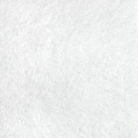 White Glitter Felt