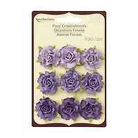 Small Lavender Rose Embellishments by Recollections™ Signature™