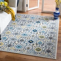Evoke Floral Medallion 4' X 6' Area Rug
