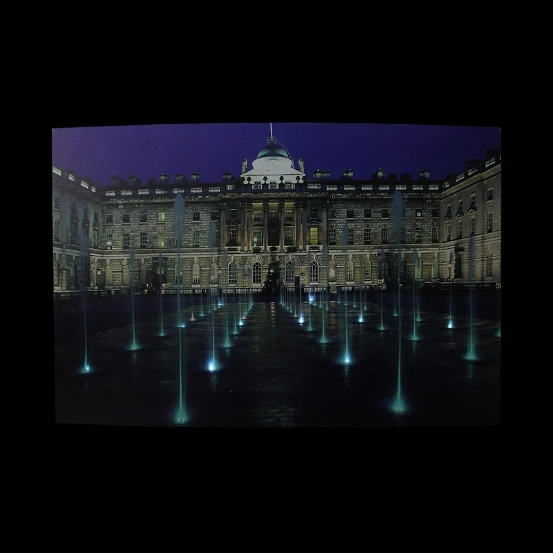 LED Lighted Somerset House London Wall Art