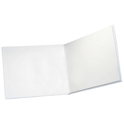 White Hardcover Blank Book, 6 Count