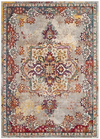 Savannah Boho Transitional 4' X 6' Area Rug
