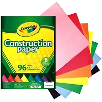 12 Packs: 96 ct. (1,152 total) Crayola® Construction Paper