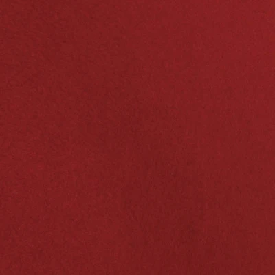 Rustic Crimson Wool Felt