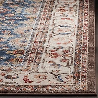 Bijar Distressed Floral 3' X 5' Area Rug
